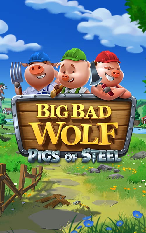 Big Bad Wolf Pigs of Steel game from QUICKSPIN